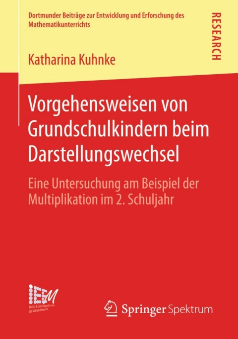 Cover image for book Vorgehensweisen von Grundschulkindern beim Darstellungswechsel