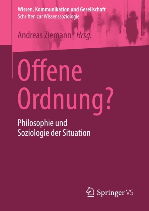 Cover image for book Offene Ordnung?