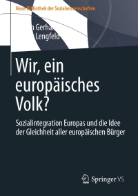 Cover image: Wir, ein europäisches Volk? 9783658015299