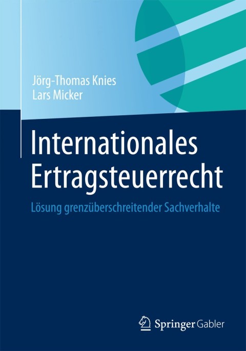 Cover image for book Internationales Ertragsteuerrecht