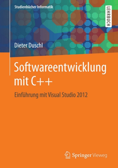 Cover image for book Softwareentwicklung mit C++