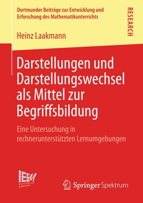 Cover image for book Darstellungen und Darstellungswechsel als Mittel zur Begriffsbildung