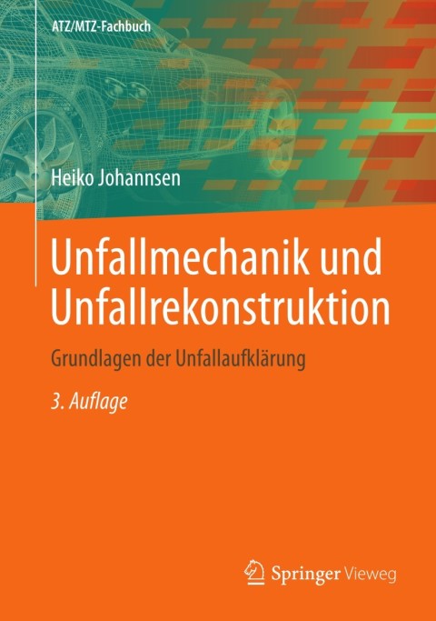 Cover image for book Unfallmechanik und Unfallrekonstruktion