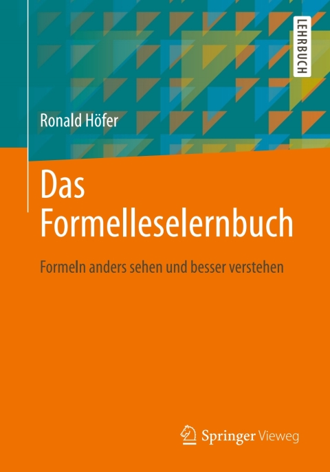 Cover image for book Das Formelleselernbuch