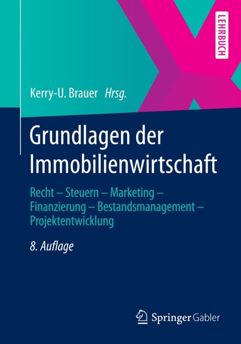 Cover image for book Grundlagen der Immobilienwirtschaft