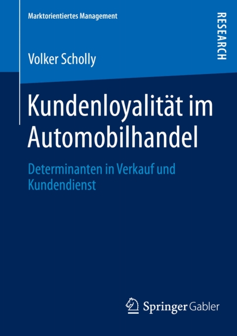 Cover image for book Kundenloyalität im Automobilhandel