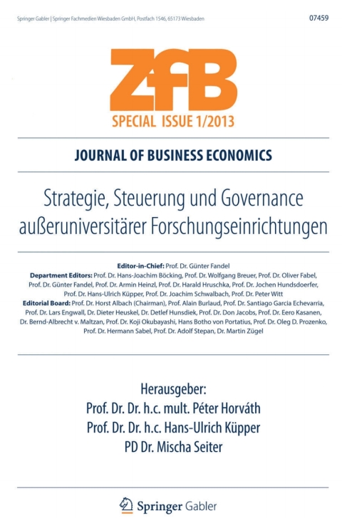 Cover image for book Strategie, Steuerung und Governance außeruniversitärer Forschungseinrichtungen