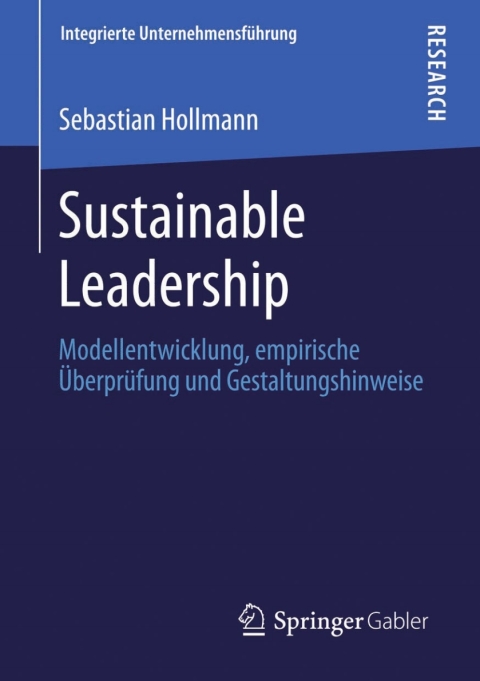 Cover image for book Sustainable Leadership