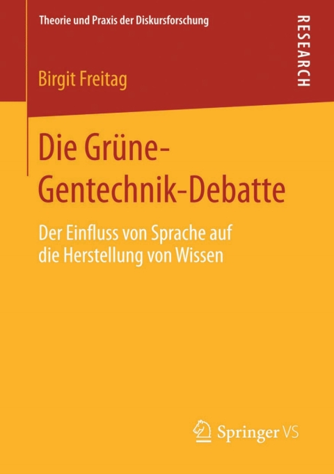 Cover image for book Die Grüne-Gentechnik-Debatte