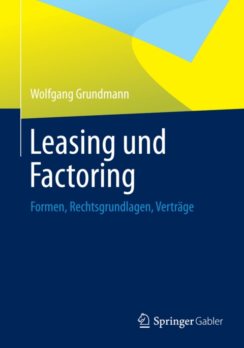 Cover image for book Leasing und Factoring