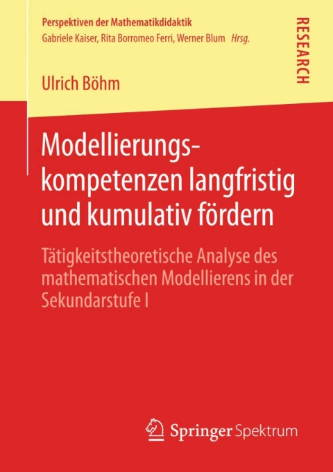 Cover image for book Modellierungskompetenzen langfristig und kumulativ fördern