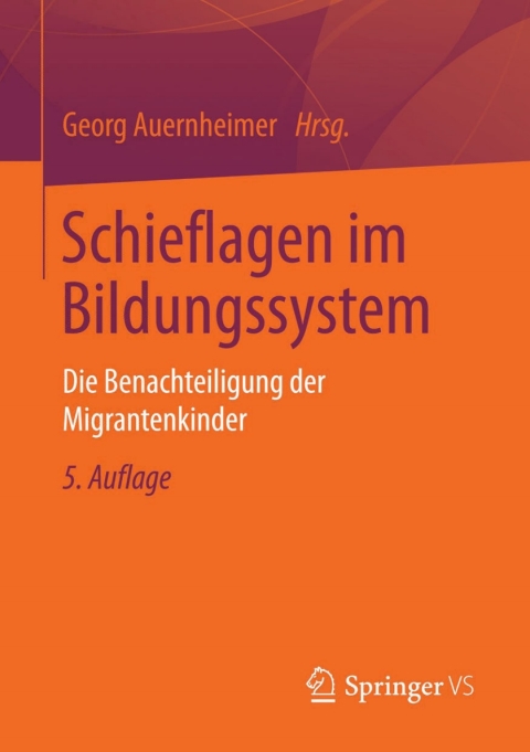 Cover image for book Schieflagen im Bildungssystem