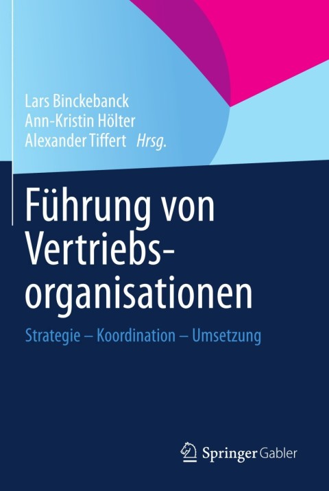 Cover image for book Führung von Vertriebsorganisationen