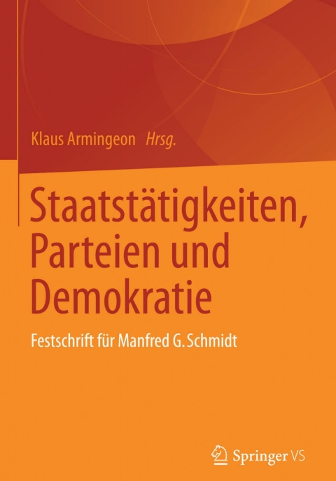 Cover image for book Staatstätigkeiten, Parteien und Demokratie