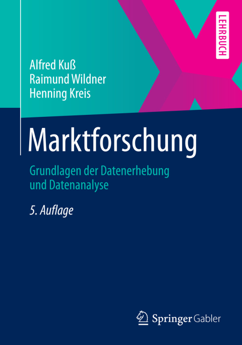 Cover image for book Marktforschung