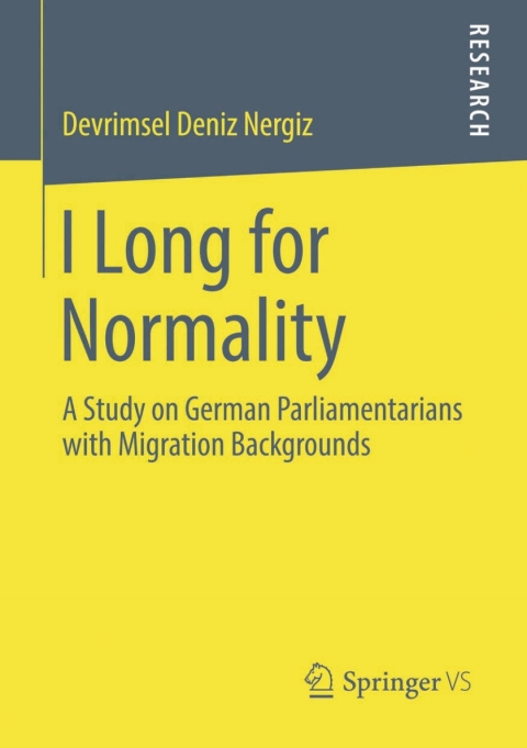 Cover image for book I Long for Normality