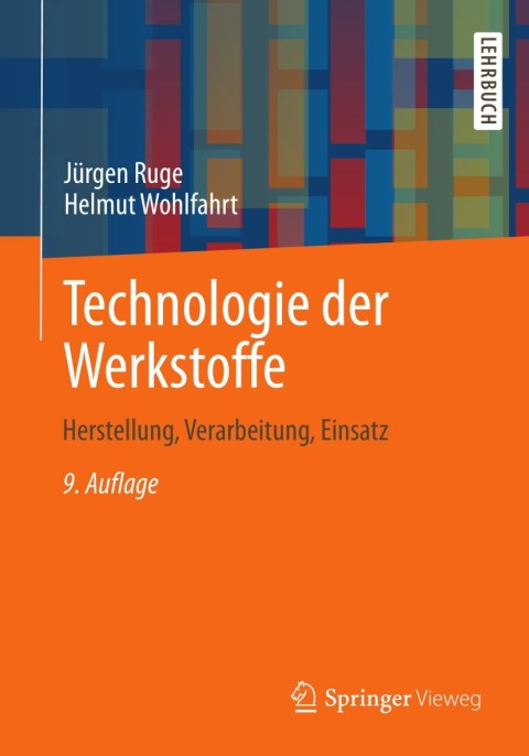Cover image for book Technologie der Werkstoffe