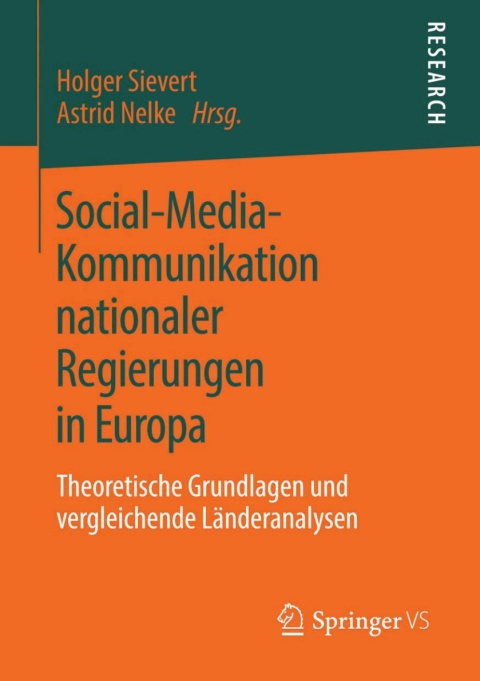 Cover image for book Social-Media-Kommunikation nationaler Regierungen in Europa