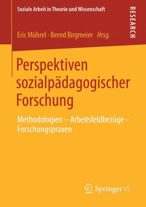 Cover image for book Perspektiven sozialpädagogischer Forschung