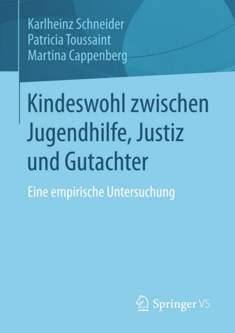 Cover image for book Kindeswohl zwischen Jugendhilfe, Justiz und Gutachter