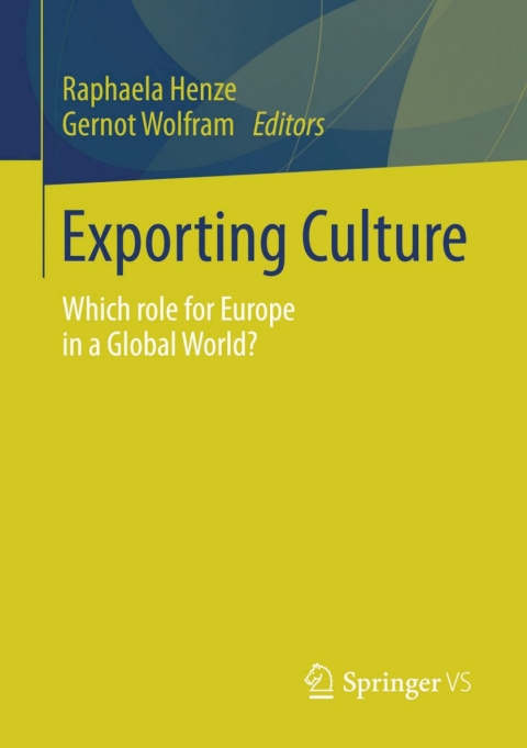 Cover image for book Exporting Culture