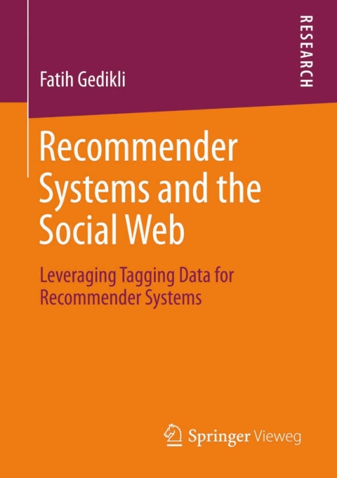 Cover image for book Recommender Systems and the Social Web