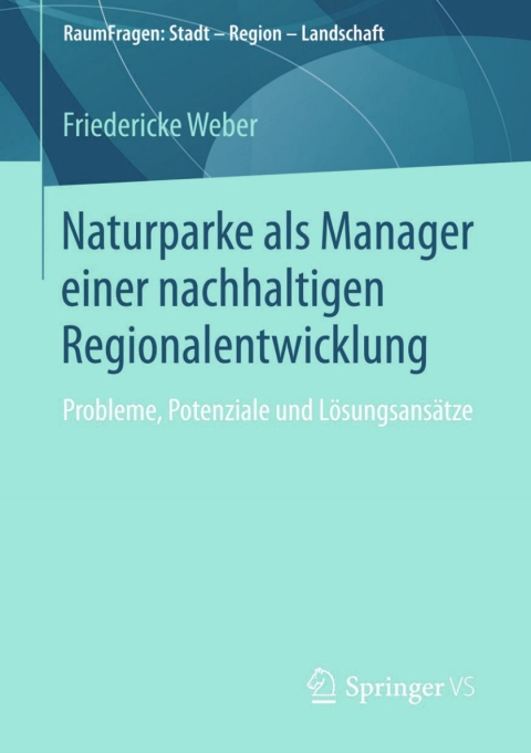 Cover image for book Naturparke als Manager einer nachhaltigen Regionalentwicklung