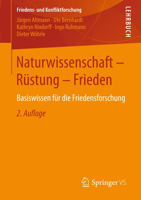 Cover image for book Naturwissenschaft - Rüstung - Frieden