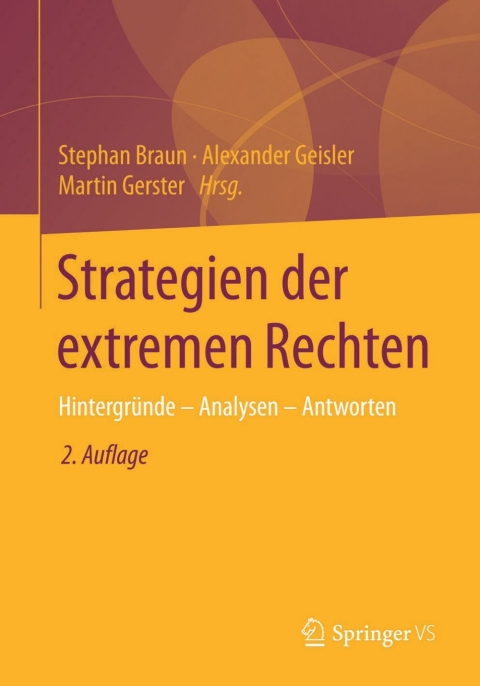 Cover image for book Strategien der extremen Rechten