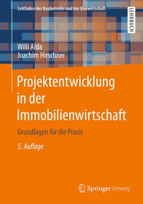 Cover image for book Projektentwicklung in der Immobilienwirtschaft