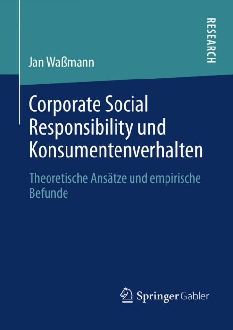 Cover image for book Corporate Social Responsibility und Konsumentenverhalten