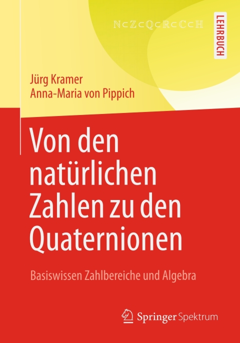 Cover image for book Von den natürlichen Zahlen zu den Quaternionen