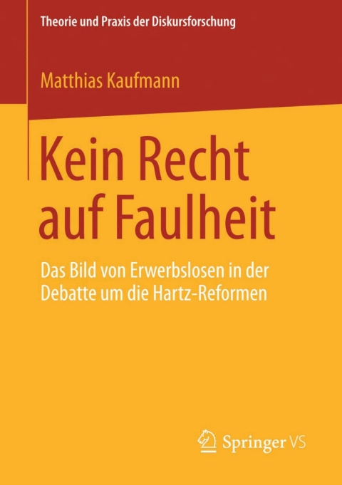 Cover image for book Kein Recht auf Faulheit