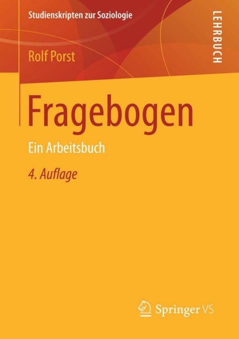 Cover image for book Fragebogen
