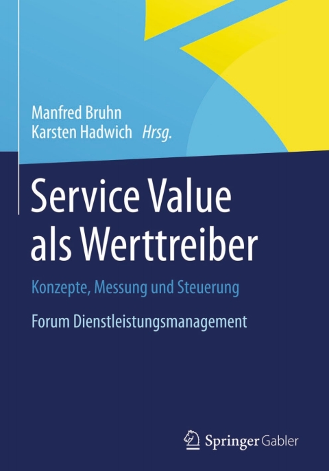 Cover image for book Service Value als Werttreiber