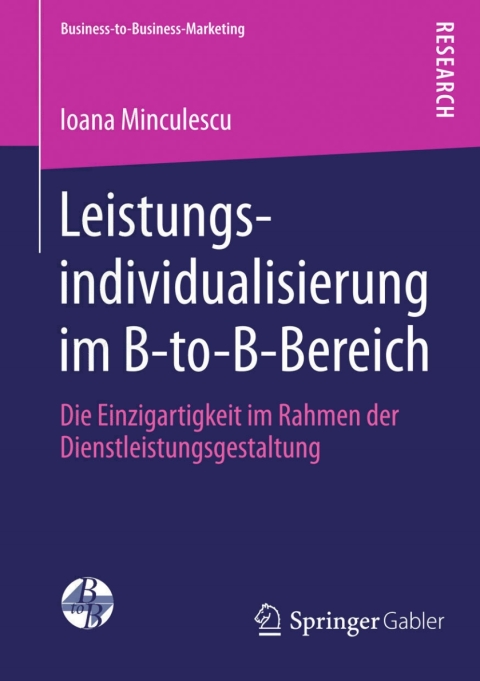Cover image for book Leistungsindividualisierung im B-to-B-Bereich