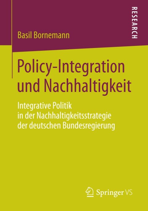Cover image for book Policy-Integration und Nachhaltigkeit