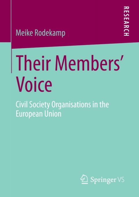 Cover image for book Their Members' Voice