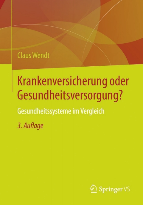 Cover image for book Krankenversicherung oder Gesundheitsversorgung?