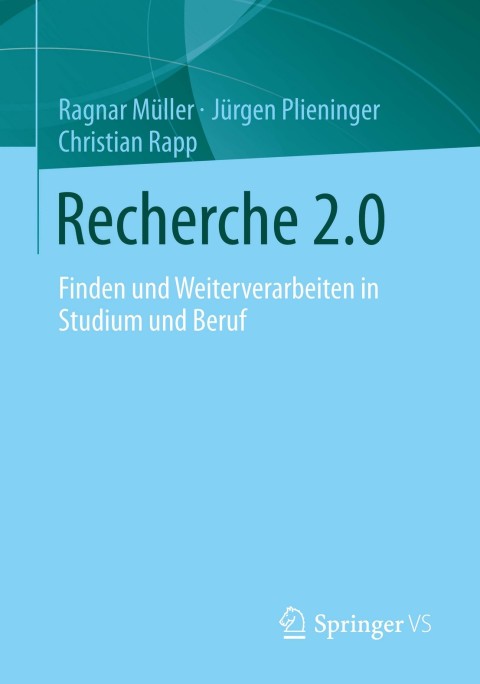Cover image for book Recherche 2.0