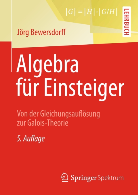 Cover image for book Algebra für Einsteiger