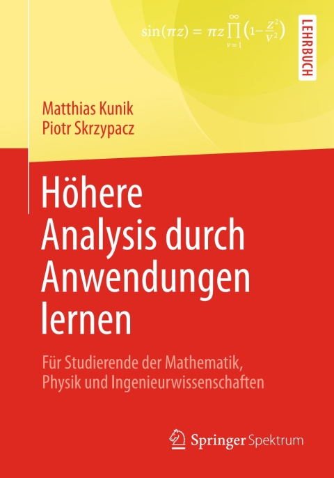 Cover image for book Höhere Analysis durch Anwendungen lernen