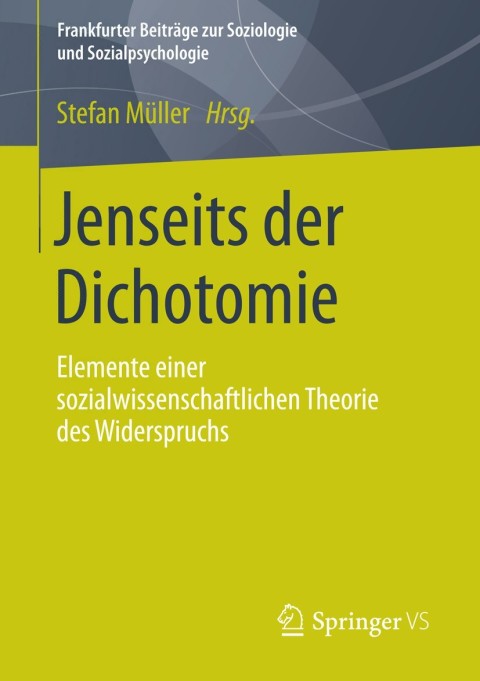 Cover image for book Jenseits der Dichotomie