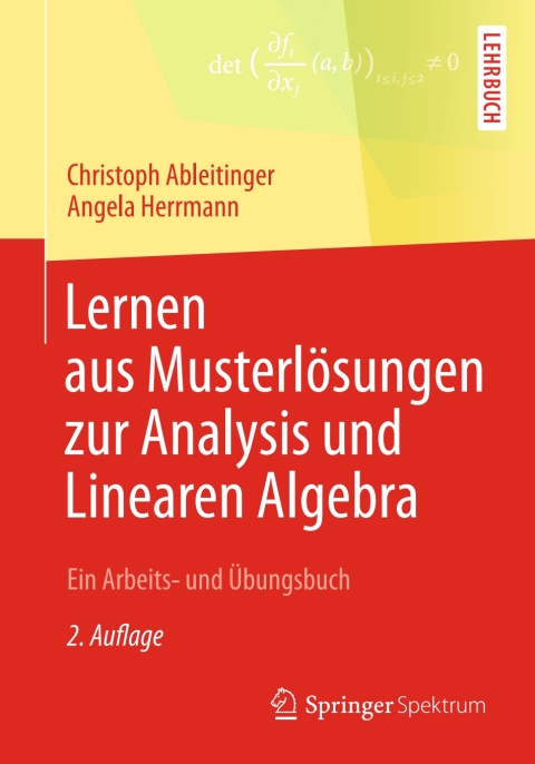 Cover image for book Lernen aus Musterlösungen zur Analysis und Linearen Algebra