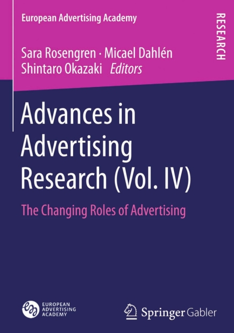 Cover image for book Advances in Advertising Research (Vol. IV)