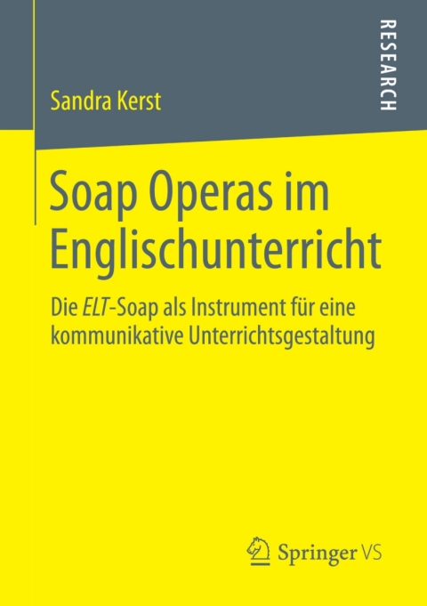 Cover image for book Soap Operas im Englischunterricht