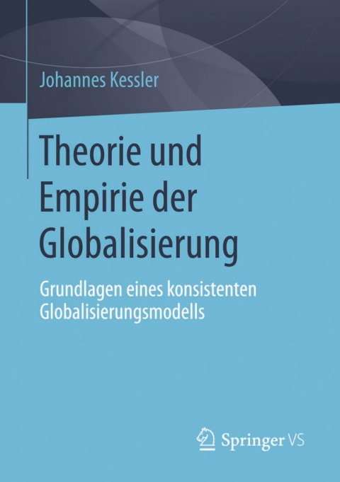Cover image for book Theorie und Empirie der Globalisierung