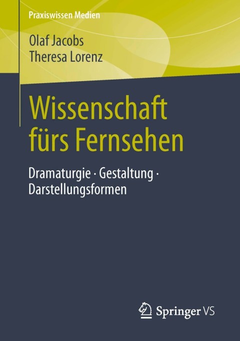 Cover image for book Wissenschaft fürs Fernsehen