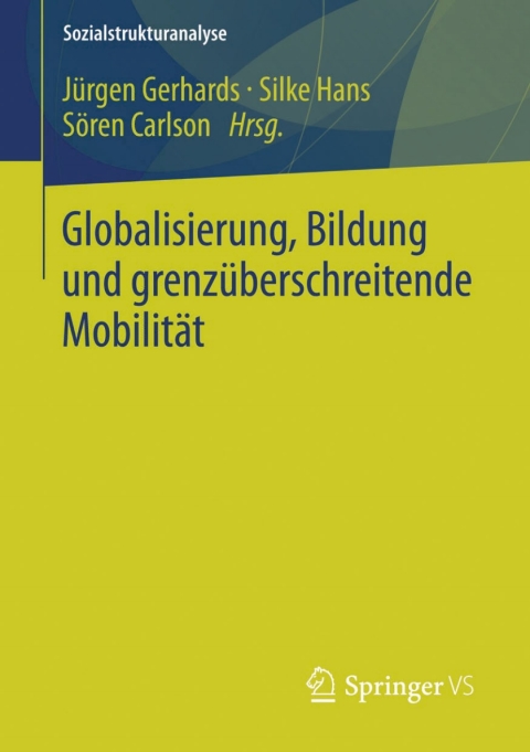 Cover image for book Globalisierung, Bildung und grenzüberschreitende Mobilität