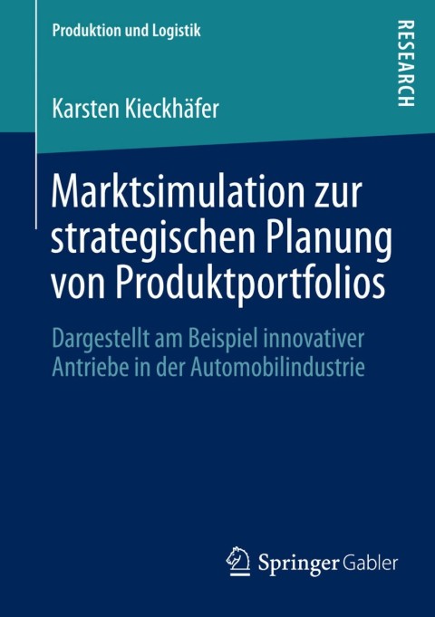 Cover image for book Marktsimulation zur strategischen Planung von Produktportfolios